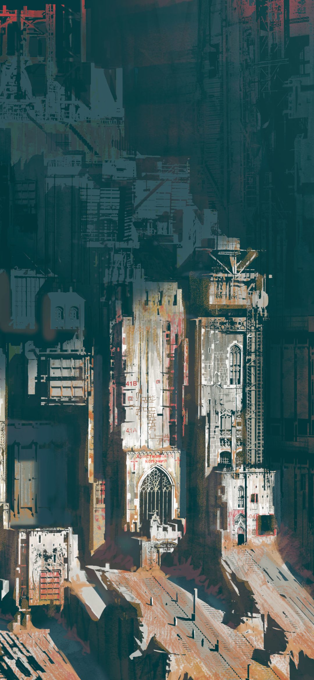 Download mobile wallpaper Building, Sci Fi for free.