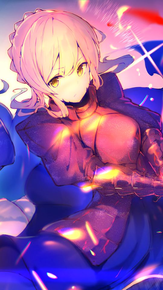 Download mobile wallpaper Anime, Blonde, Armor, Short Hair, Woman Warrior, Saber Alter, Artoria Pendragon, Fate/grand Order, Fate Series for free.