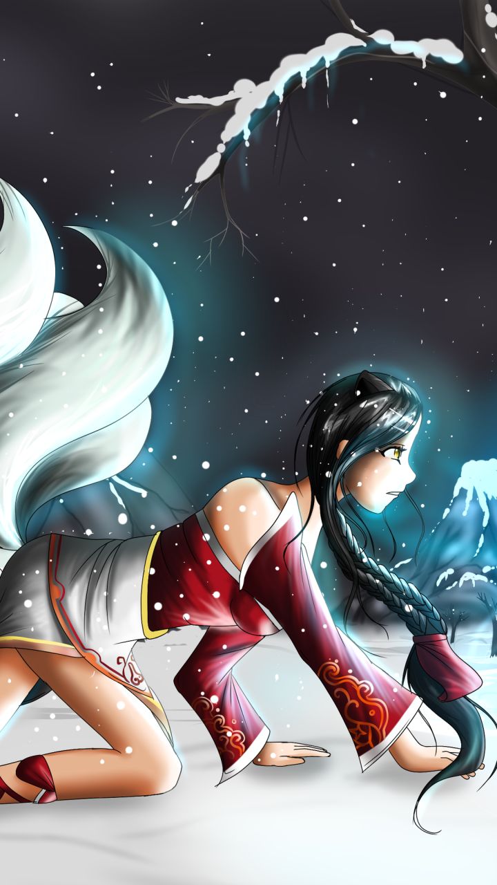 Handy-Wallpaper League Of Legends, Computerspiele, Ahri (Liga Der Legenden) kostenlos herunterladen.