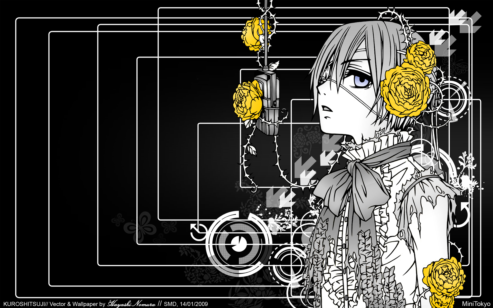 Descarga gratuita de fondo de pantalla para móvil de Animado, Kuroshitsuji.