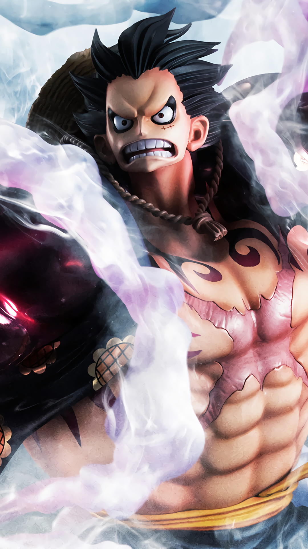Download mobile wallpaper Gear Fourth, Monkey D Luffy, One Piece, Anime for free.