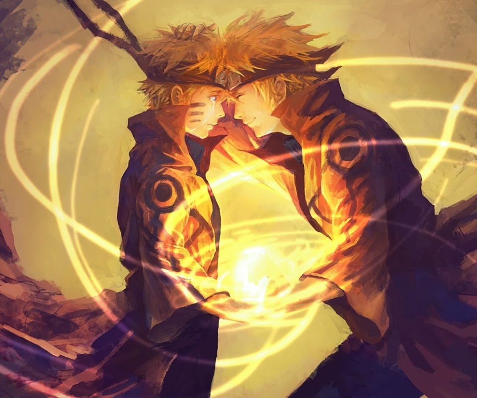 Download mobile wallpaper Anime, Naruto, Minato Namikaze, Naruto Uzumaki for free.