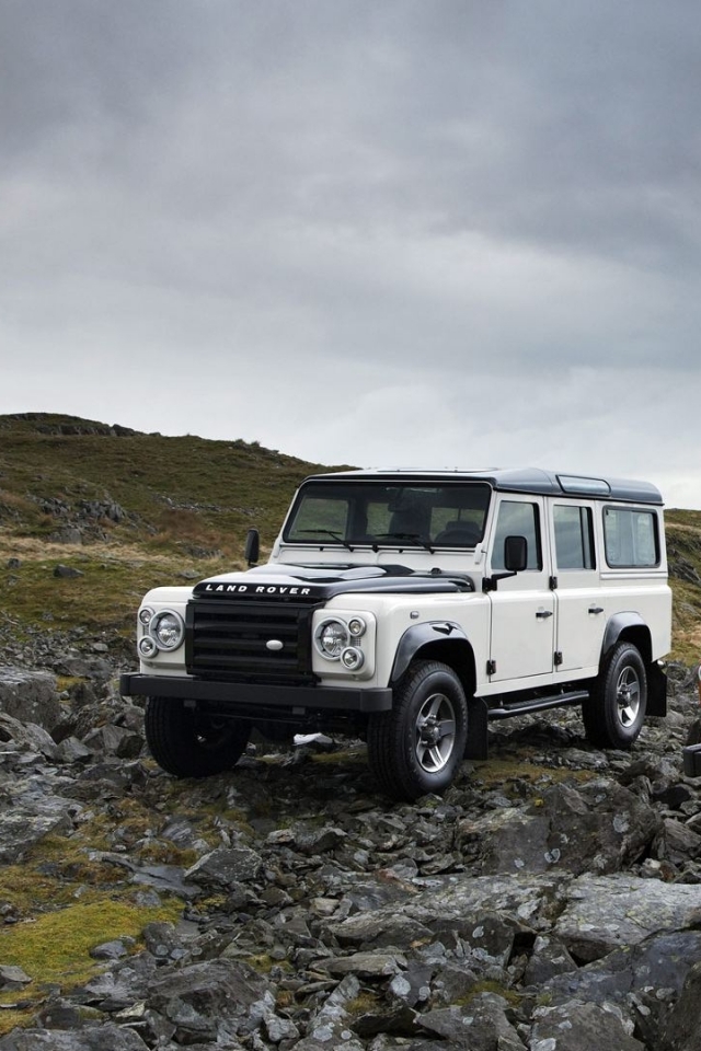 Скачати мобільні шпалери Land Rover Defender, Land Rover, Транспортні Засоби безкоштовно.