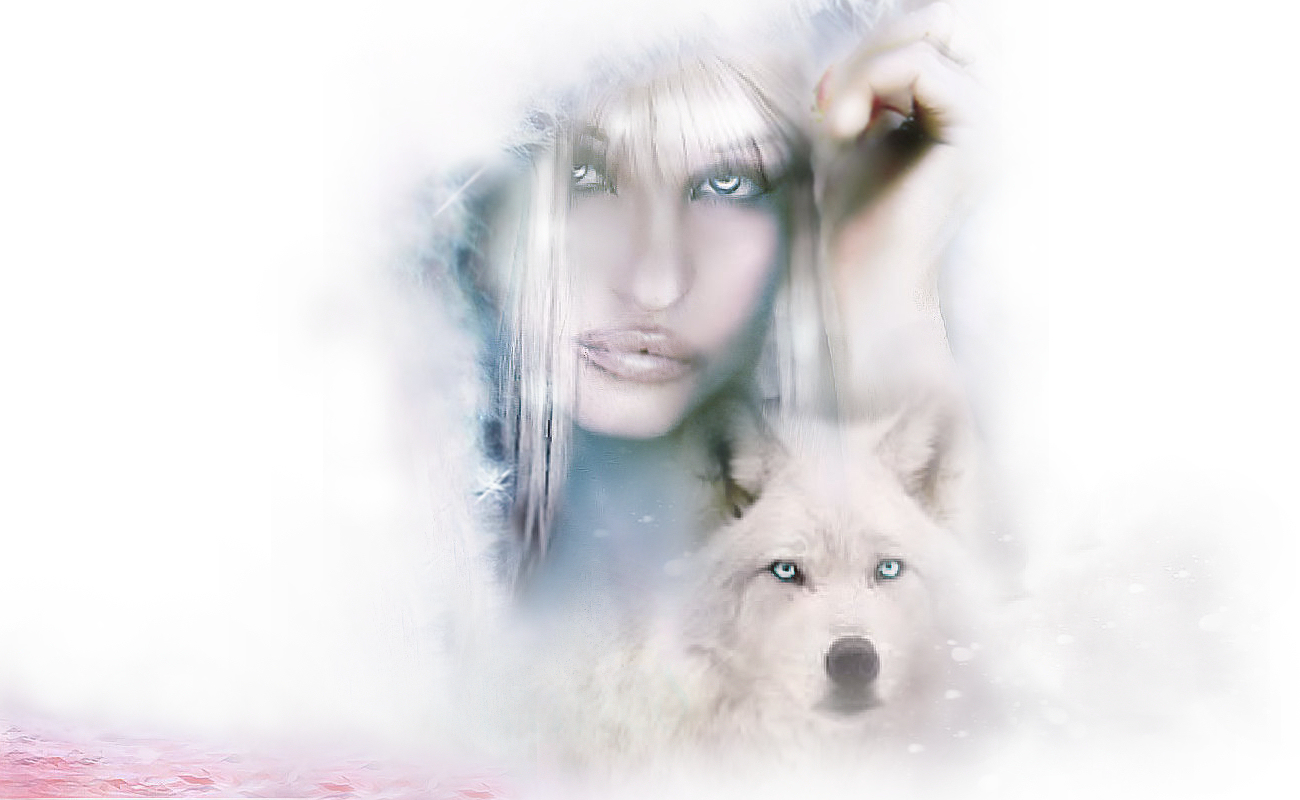 Download mobile wallpaper Fantasy, Wolf, Animal for free.