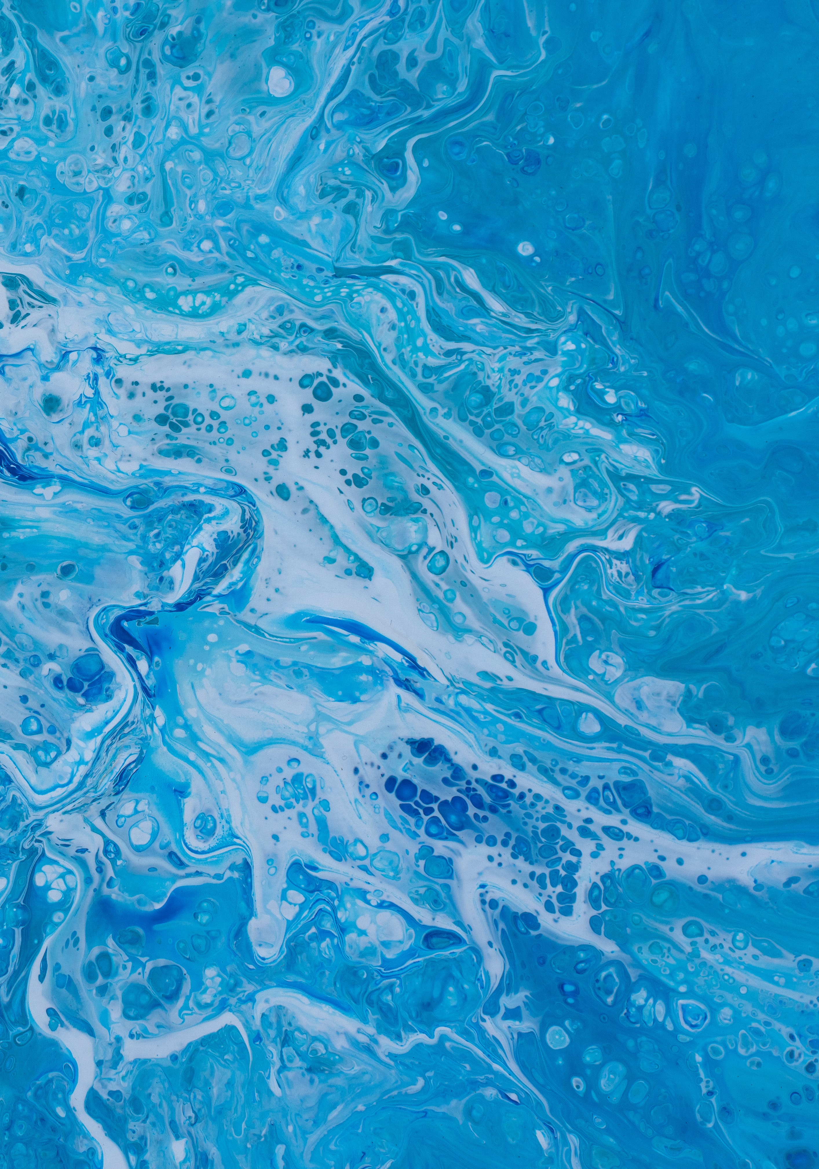spots, abstract, blue, divorces, liquid, stains, paints Ultra HD, Free 4K, 32K