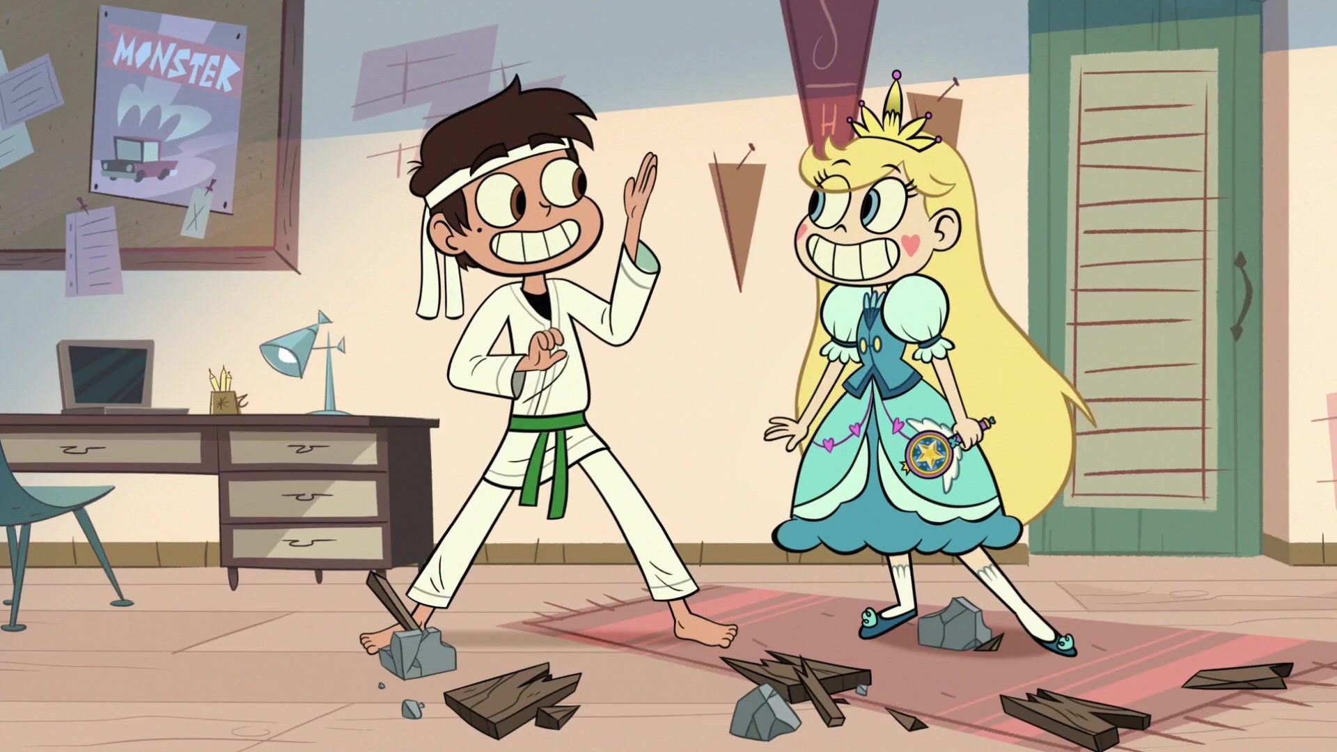 star butterfly, tv show, star vs the forces of evil, marco diaz, smile