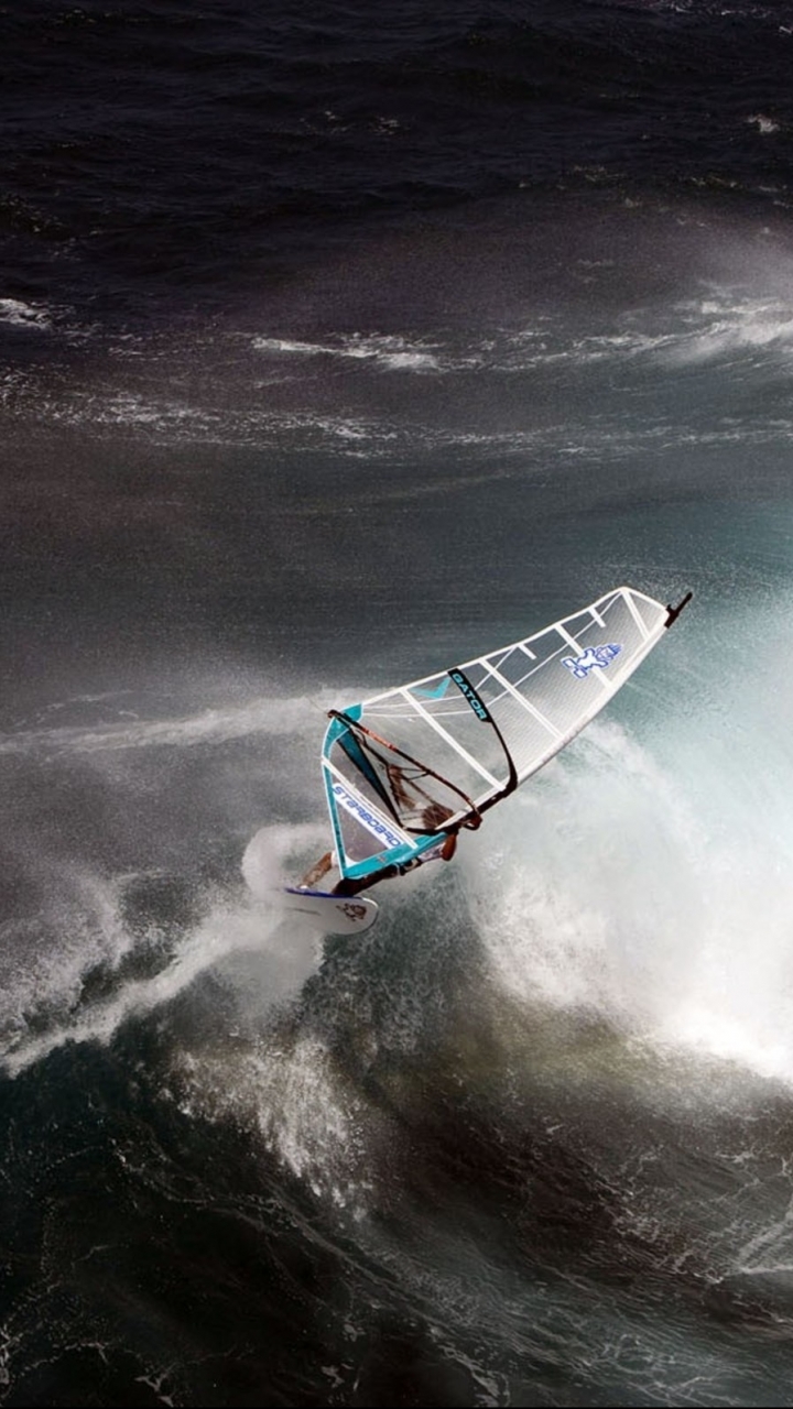 Download mobile wallpaper Sports, Windsurfing for free.
