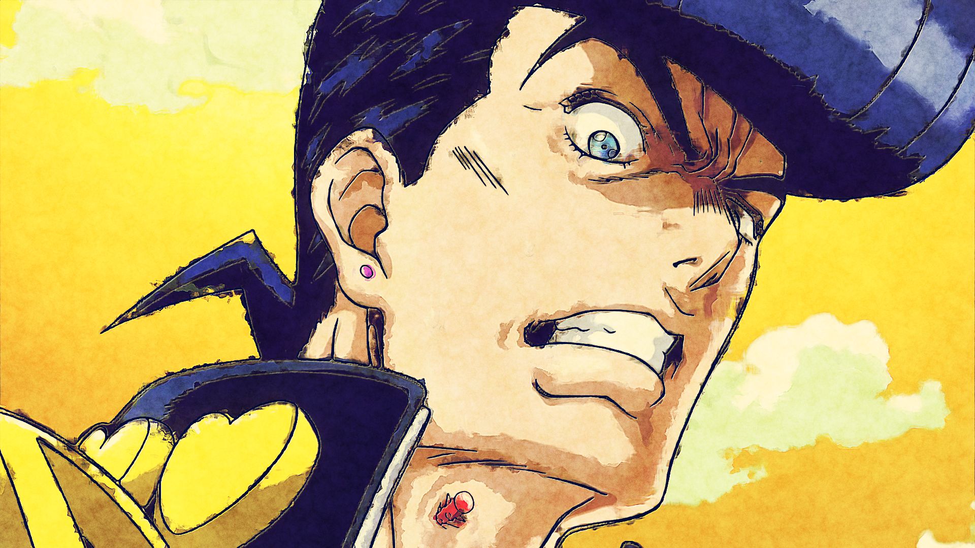 Download mobile wallpaper Anime, Jojo's Bizarre Adventure, Josuke Higashikata for free.