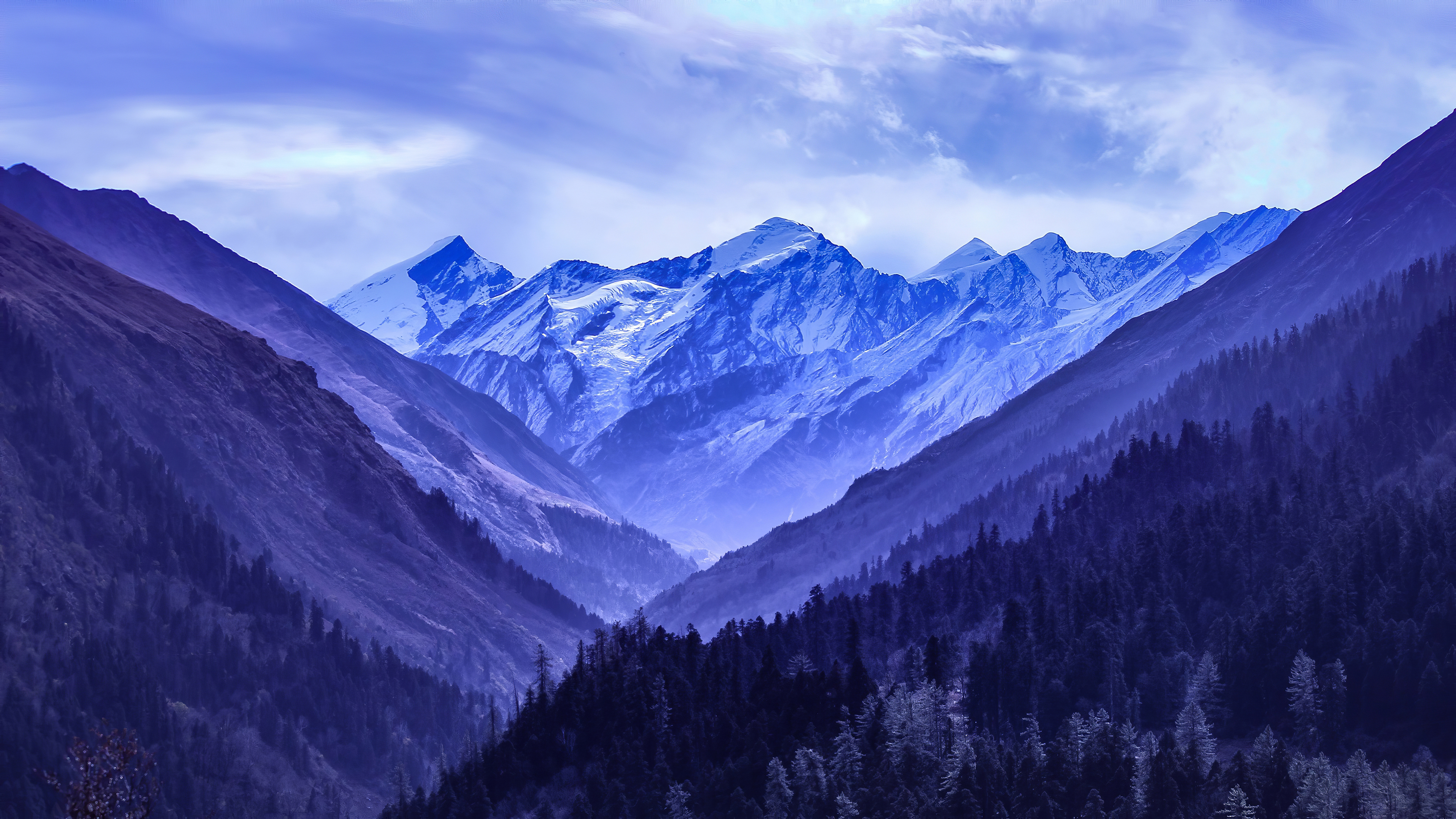 PCデスクトップに冬, 雪, 山, 地球, 山岳画像を無料でダウンロード