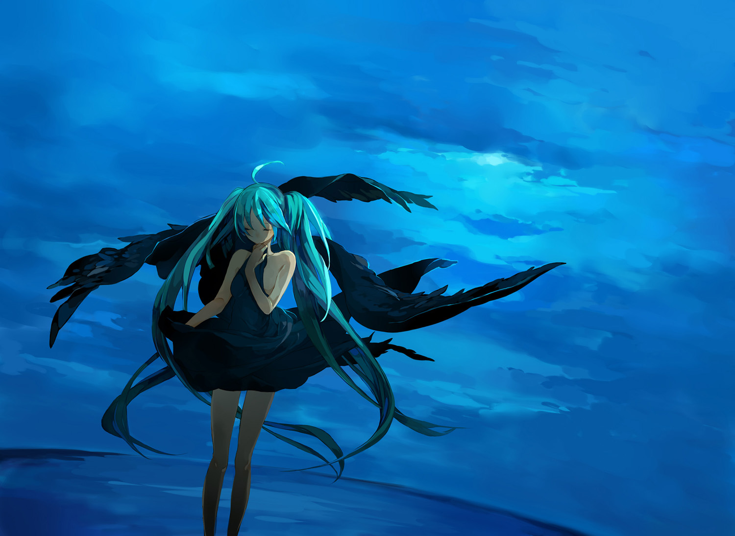 Download mobile wallpaper Anime, Vocaloid, Hatsune Miku for free.