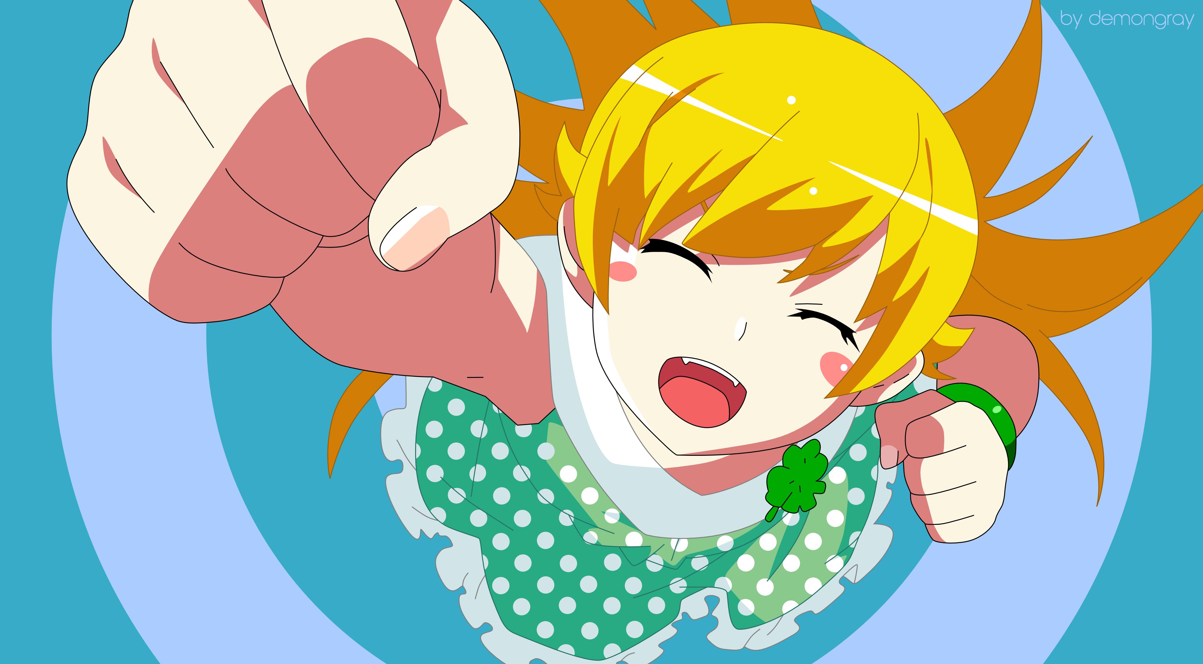 Handy-Wallpaper Animes, Monogatari (Serie), Shinobu Oshino kostenlos herunterladen.