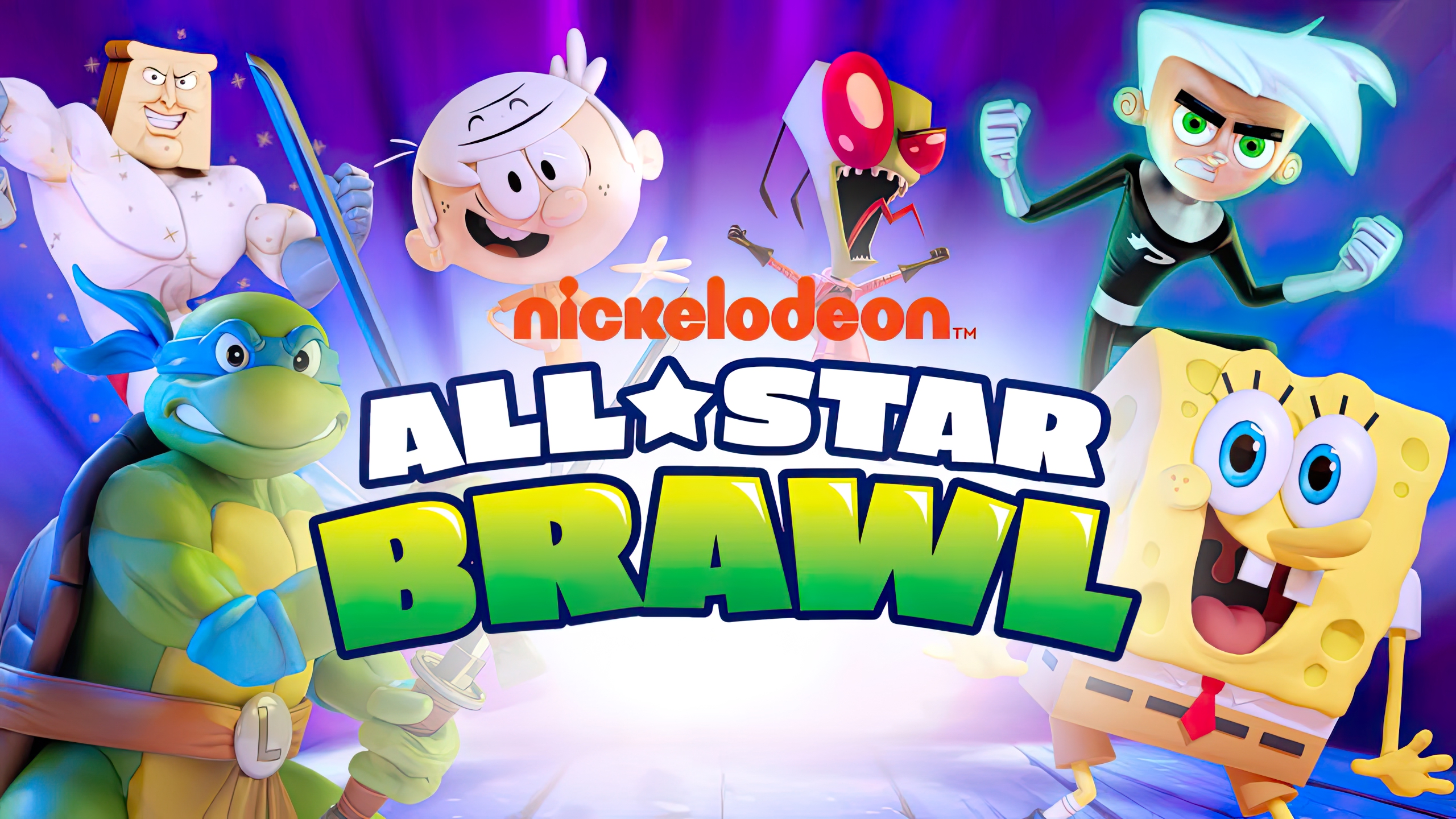 1045126 descargar fondo de pantalla nickelodeon all star brawl, videojuego: protectores de pantalla e imágenes gratis