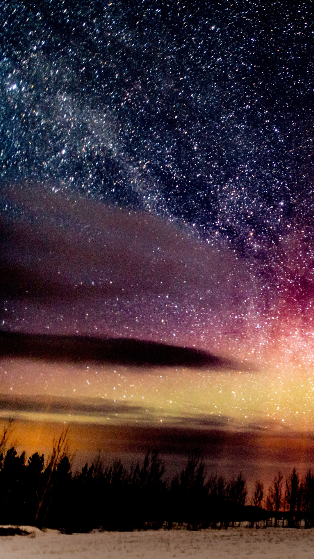 Téléchargez des papiers peints mobile Etoiles, Nuit, Ciel Étoilé, Aurore Boréale, Étoiles, Ciel, La Nature, Terre/nature gratuitement.