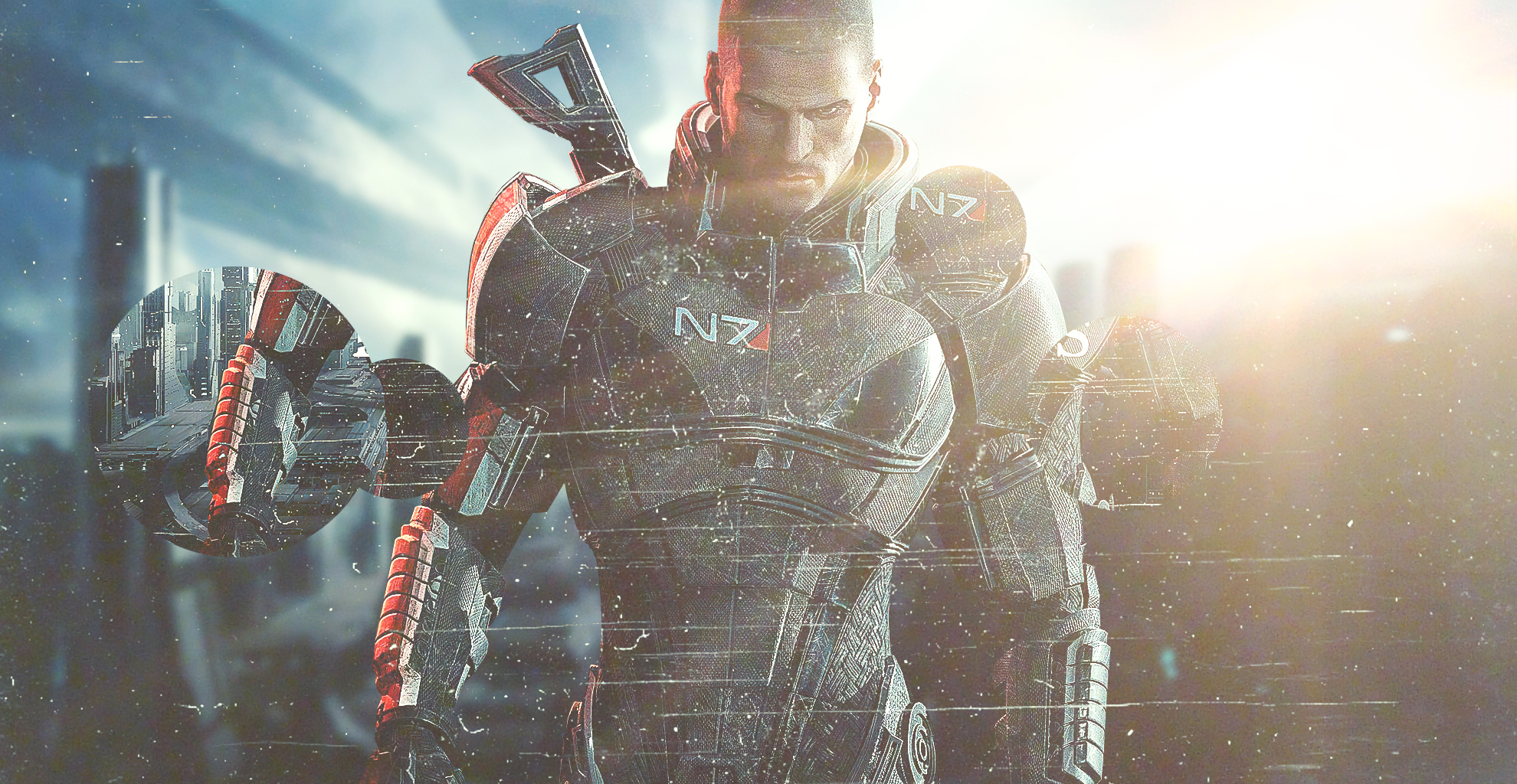 Baixar papel de parede para celular de Comandante Shepard, Mass Effect, Videogame gratuito.
