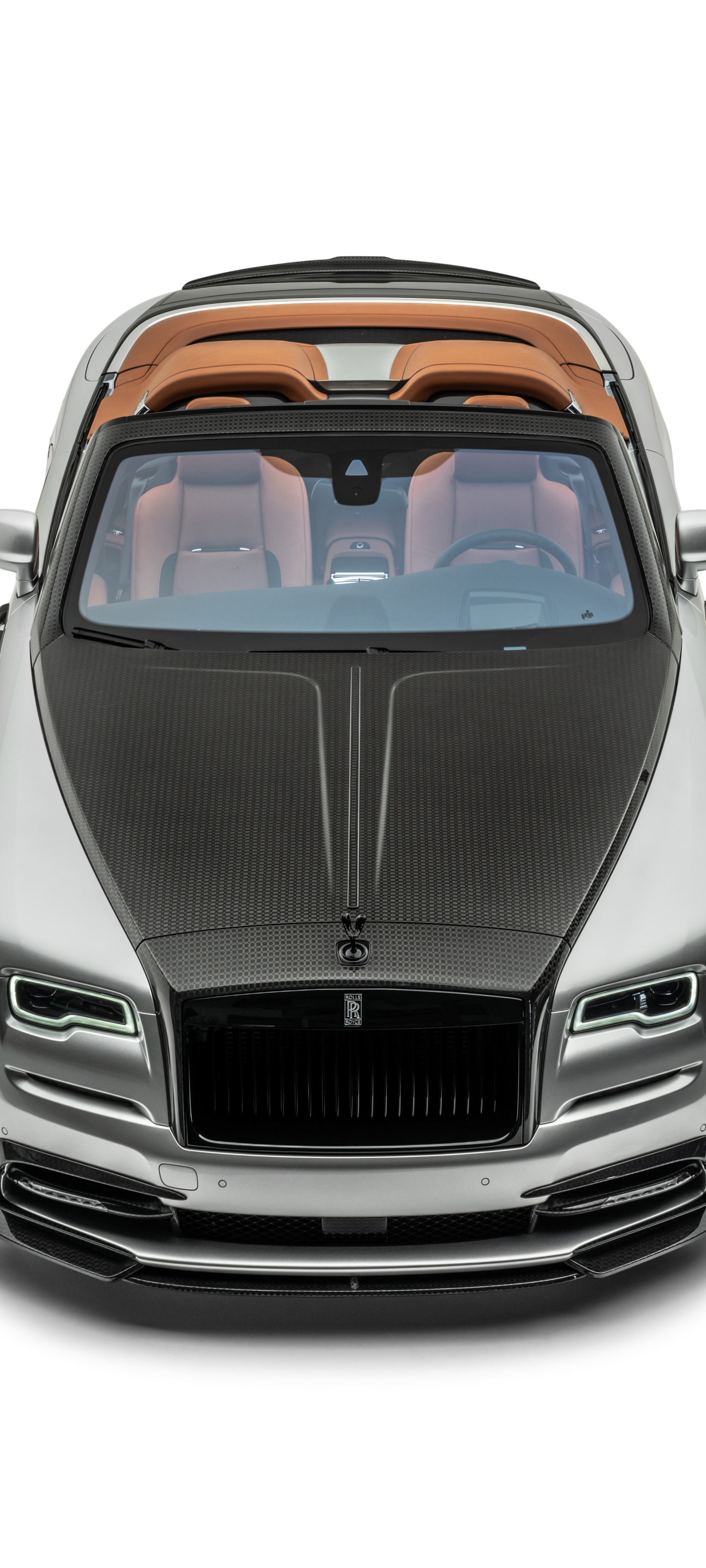 Download mobile wallpaper Rolls Royce, Vehicles, Silver Car, Rolls Royce Dawn for free.