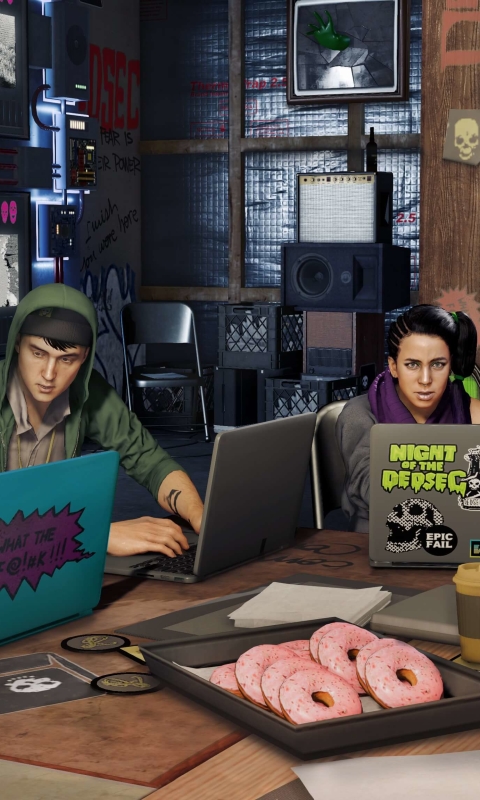 Скачати мобільні шпалери Відеогра, Watch Dogs, Сторожові Собаки 2 безкоштовно.