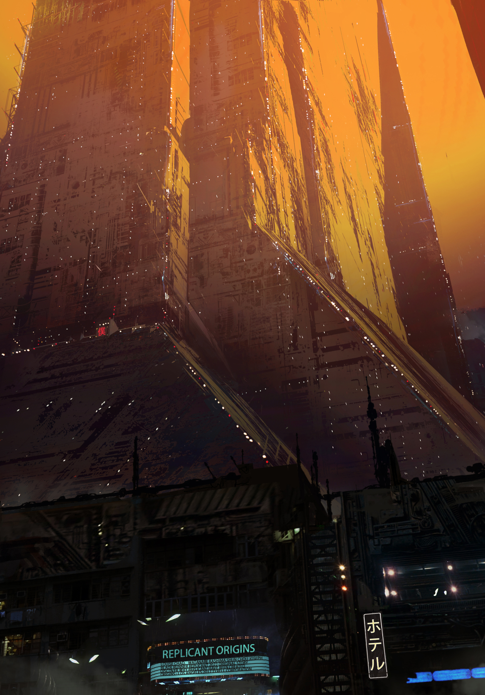 Download mobile wallpaper Skyscraper, Building, Futuristic, Movie, Blade Runner 2049 for free.