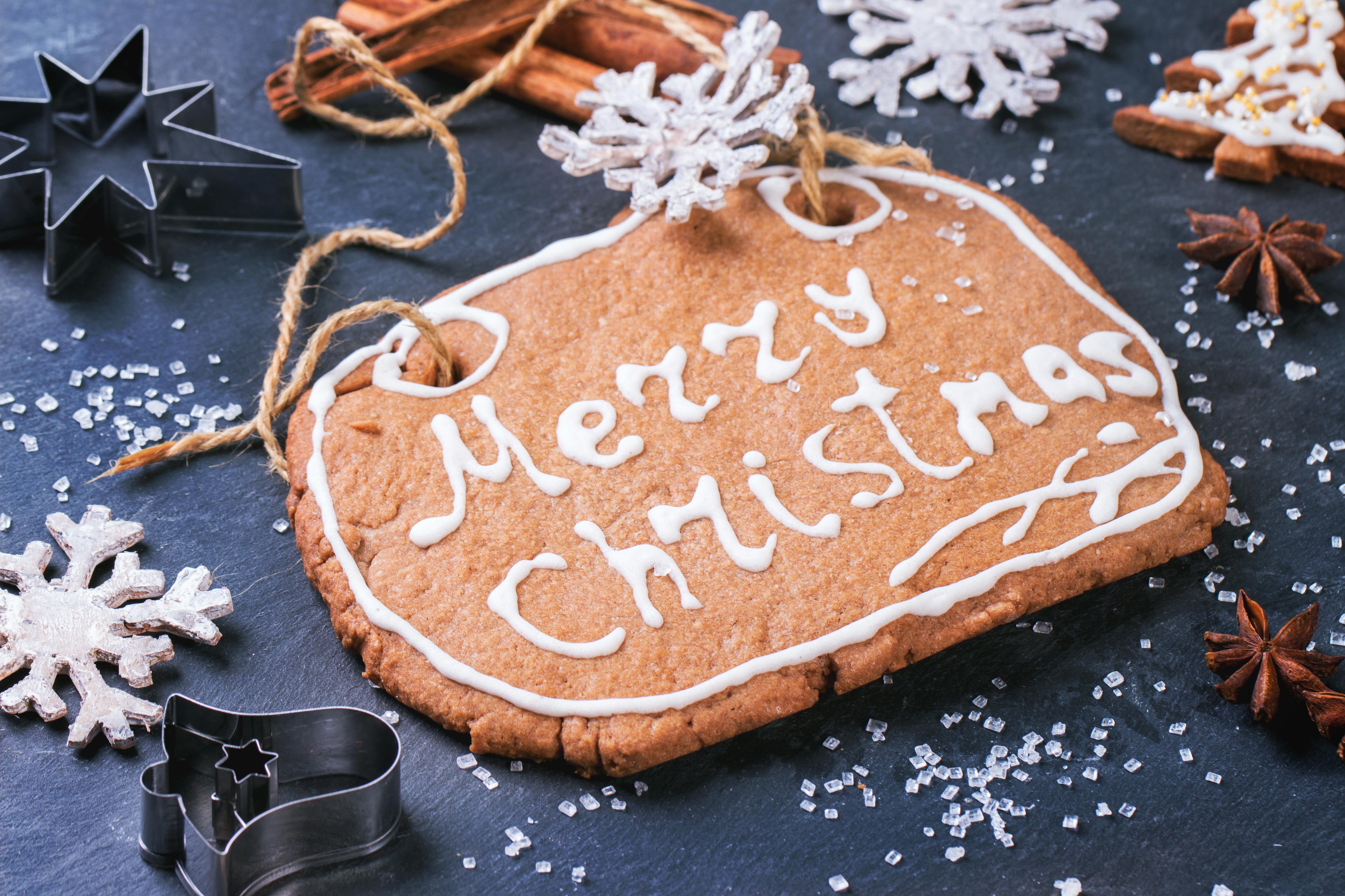 Download mobile wallpaper Christmas, Holiday, Gingerbread, Merry Christmas for free.
