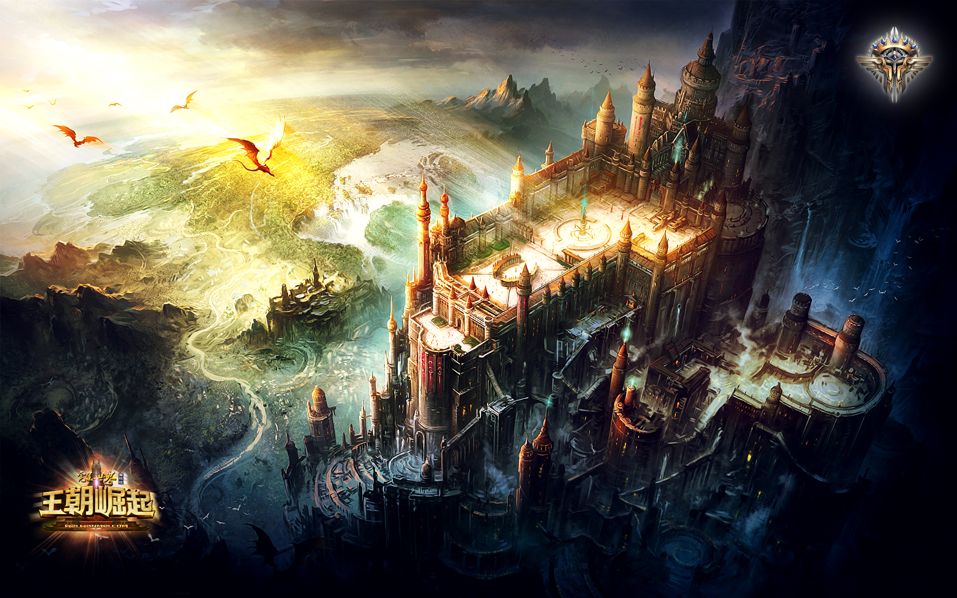 video game, perfect world, castle, fantasy
