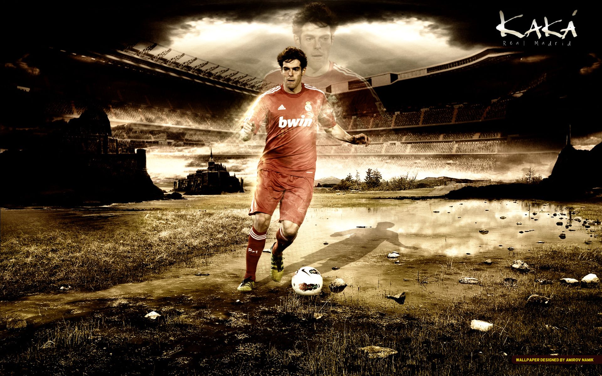 Descarga gratuita de fondo de pantalla para móvil de Fútbol, Deporte, Real Madrid C F, Kaká.