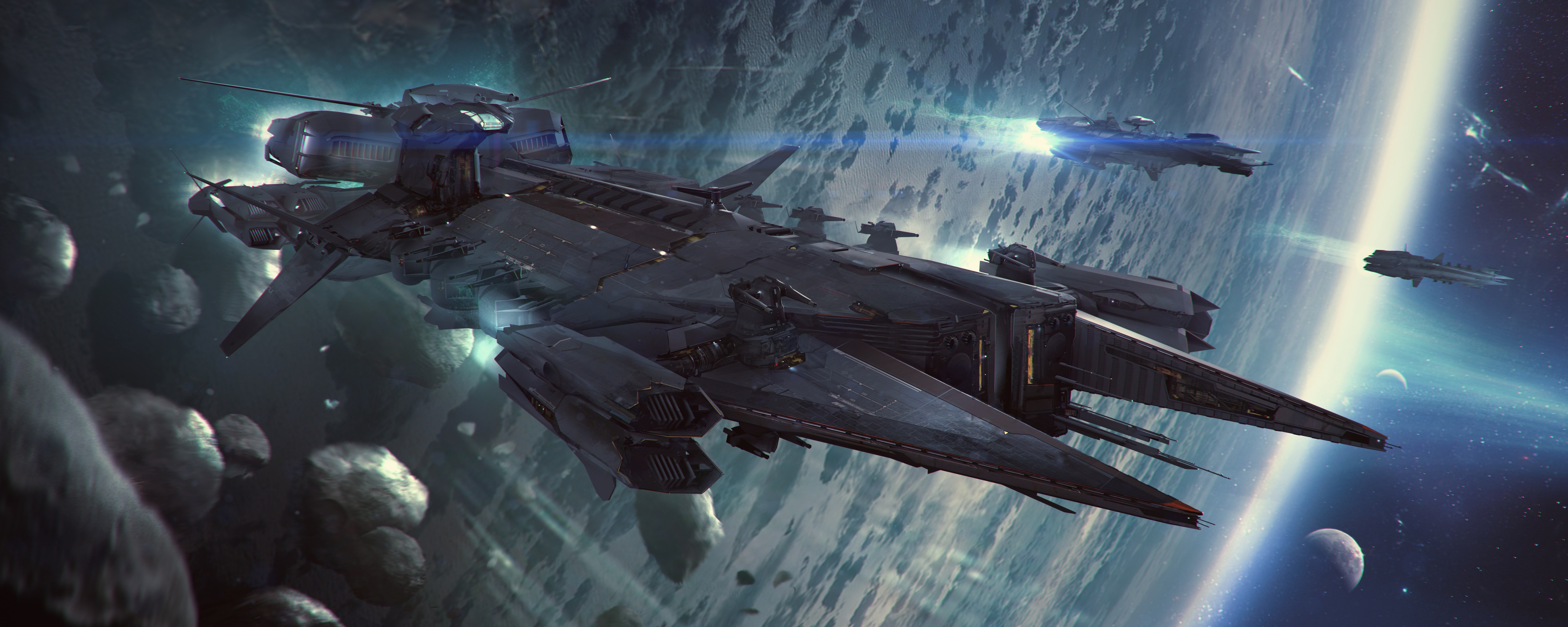 Download mobile wallpaper Spaceship, Video Game, Star Citizen for free.