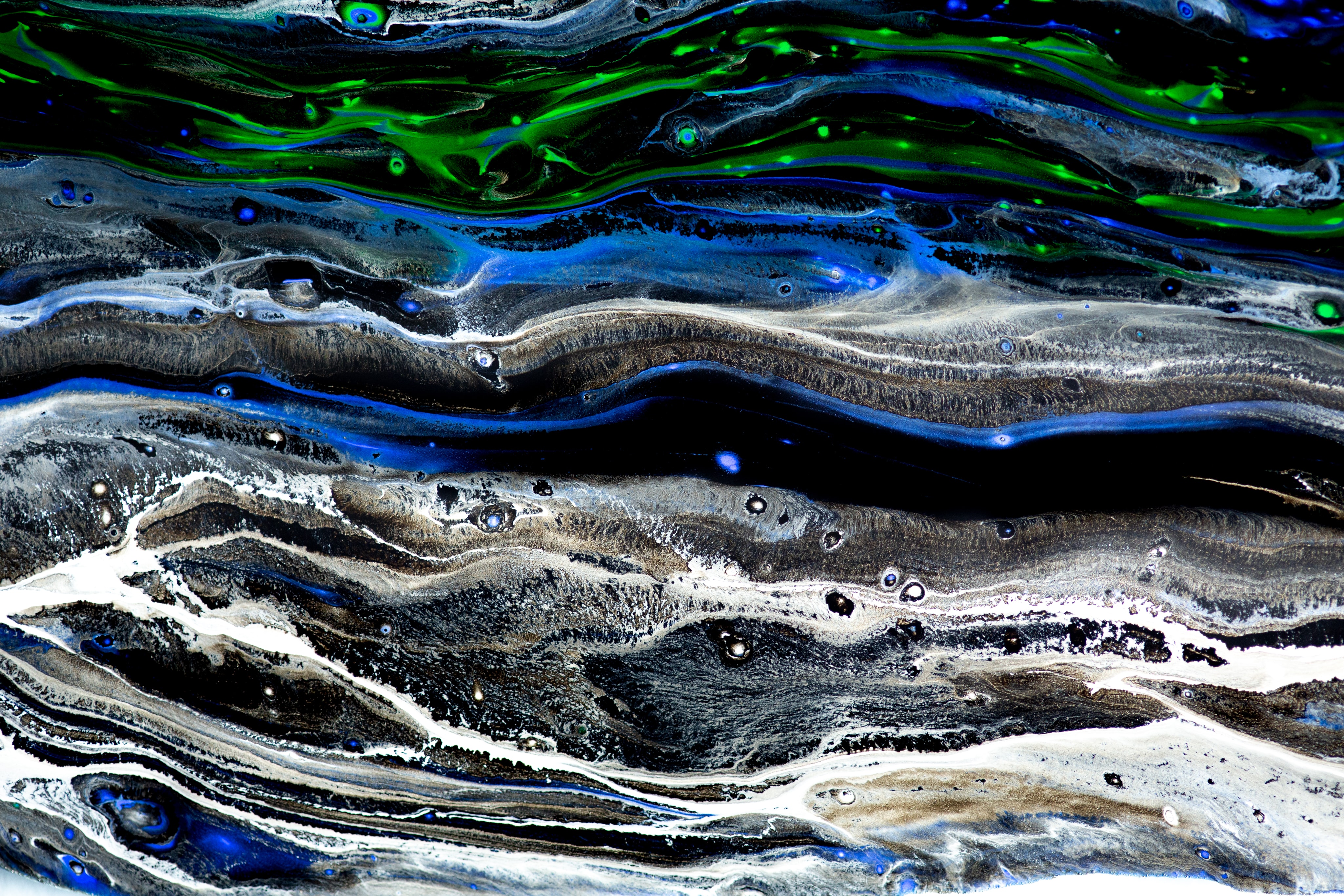 Free download wallpaper Paint, Multicolored, Motley, Abstract, Divorces, Liquid on your PC desktop