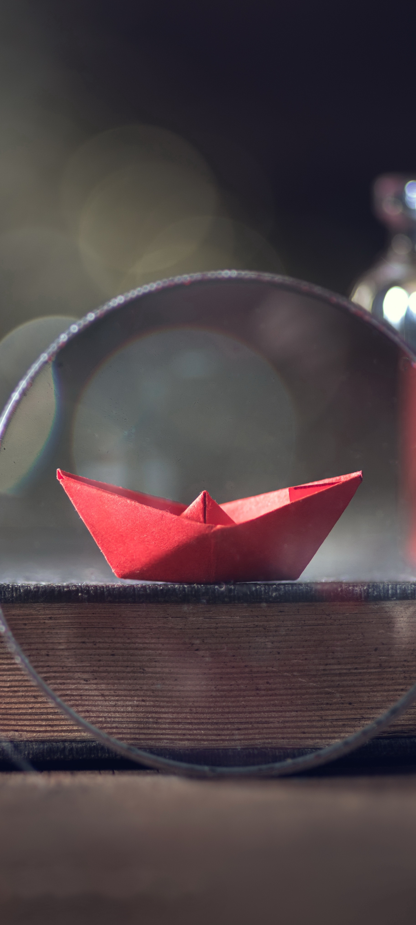Download mobile wallpaper Origami, Paper Boat, Man Made for free.