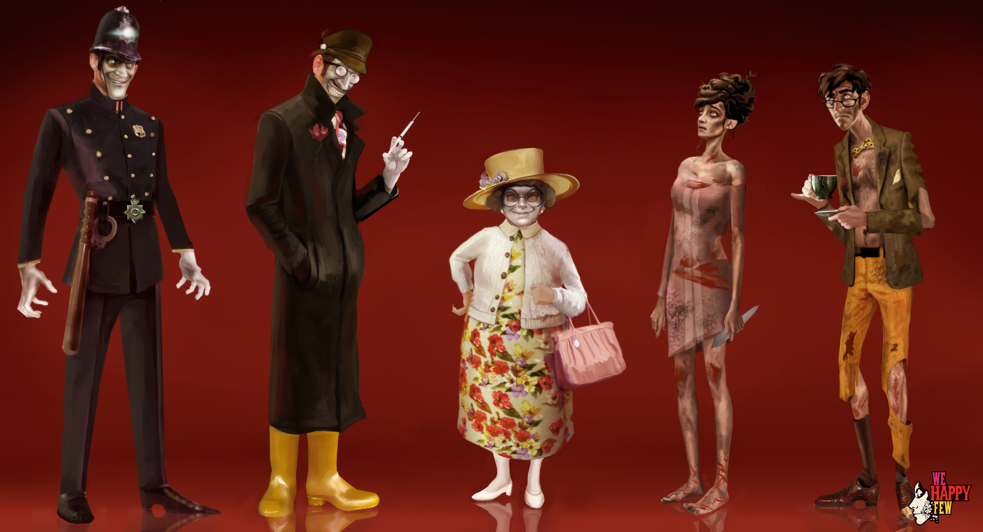 688069 baixar papel de parede videogame, we happy few - protetores de tela e imagens gratuitamente