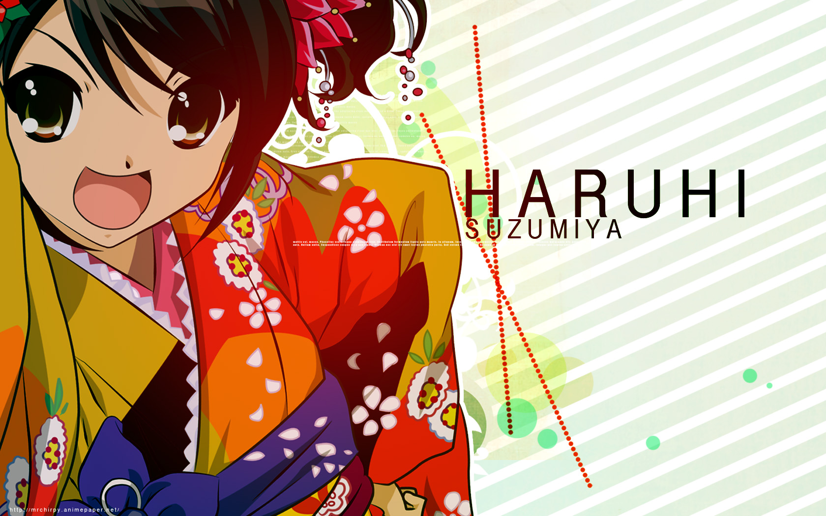 Download mobile wallpaper The Melancholy Of Haruhi Suzumiya, Haruhi Suzumiya, Anime for free.
