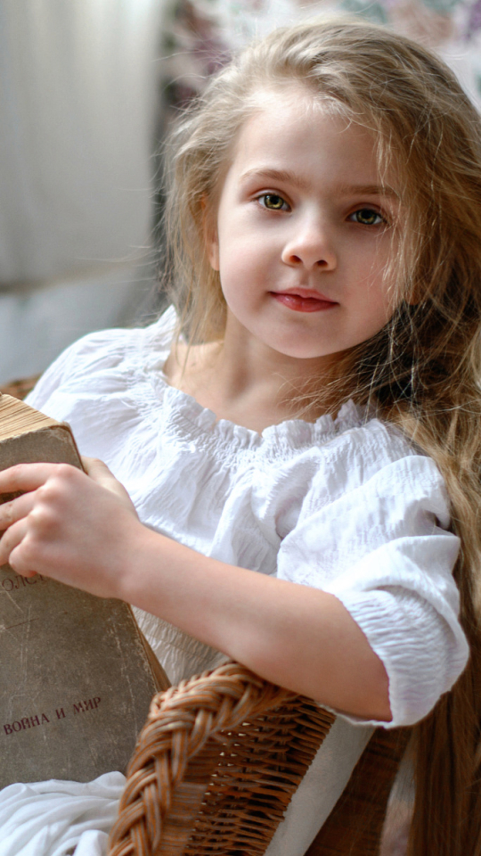 Download mobile wallpaper Child, Blonde, Photography, Green Eyes, Little Girl for free.