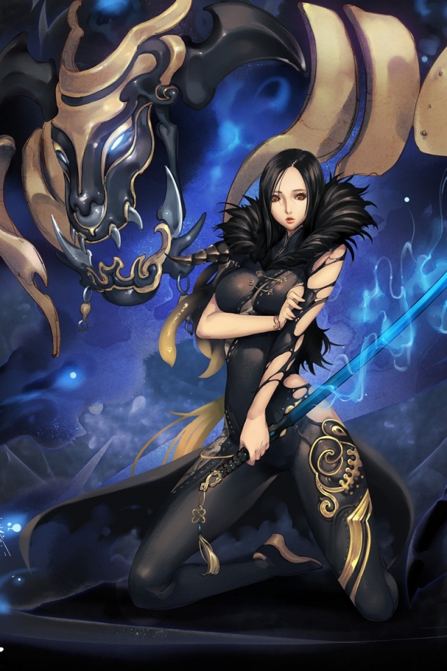 Download mobile wallpaper Video Game, Blade & Soul for free.