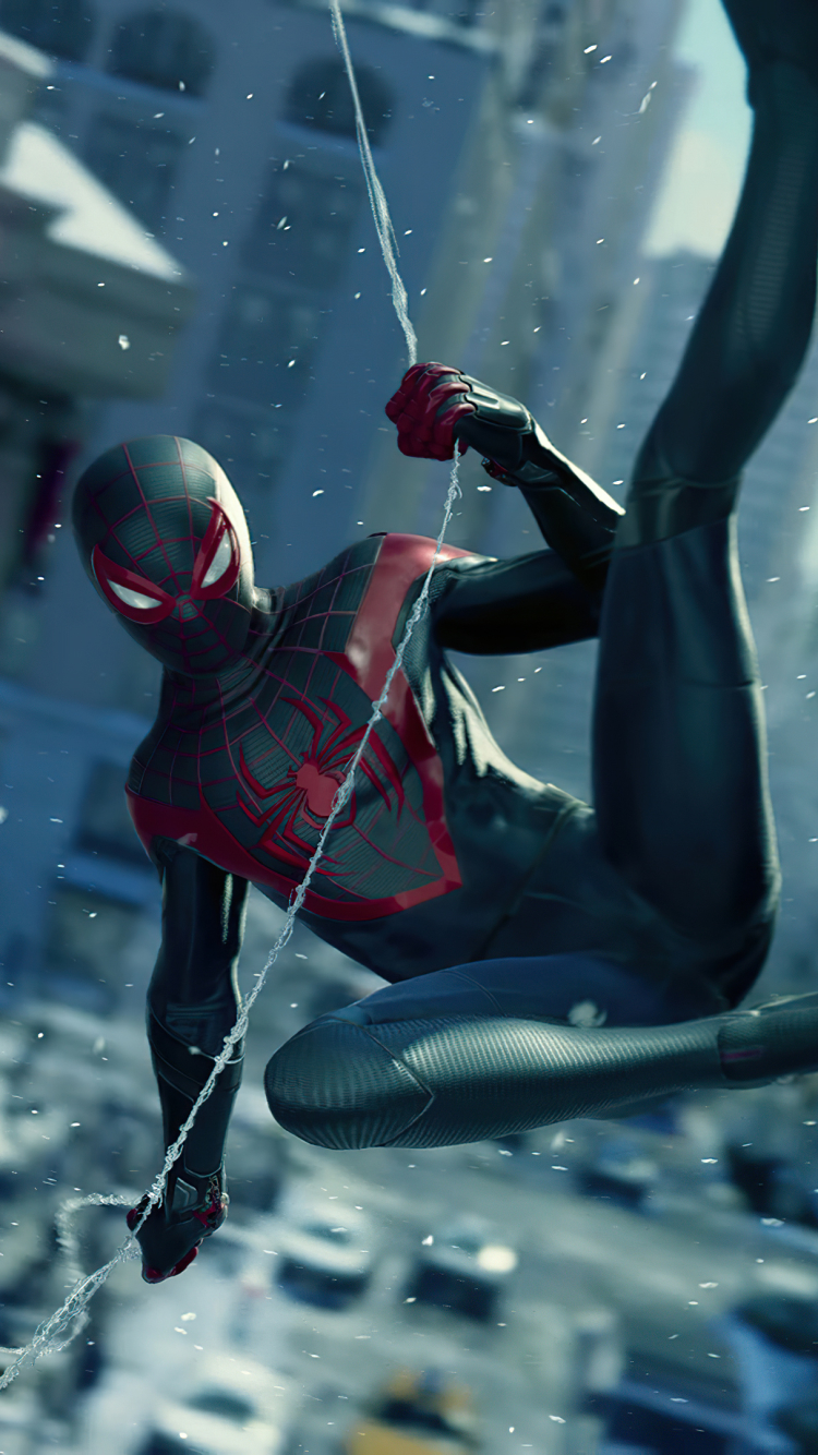 Download mobile wallpaper Video Game, Miles Morales, Marvel's Spider Man: Miles Morales for free.