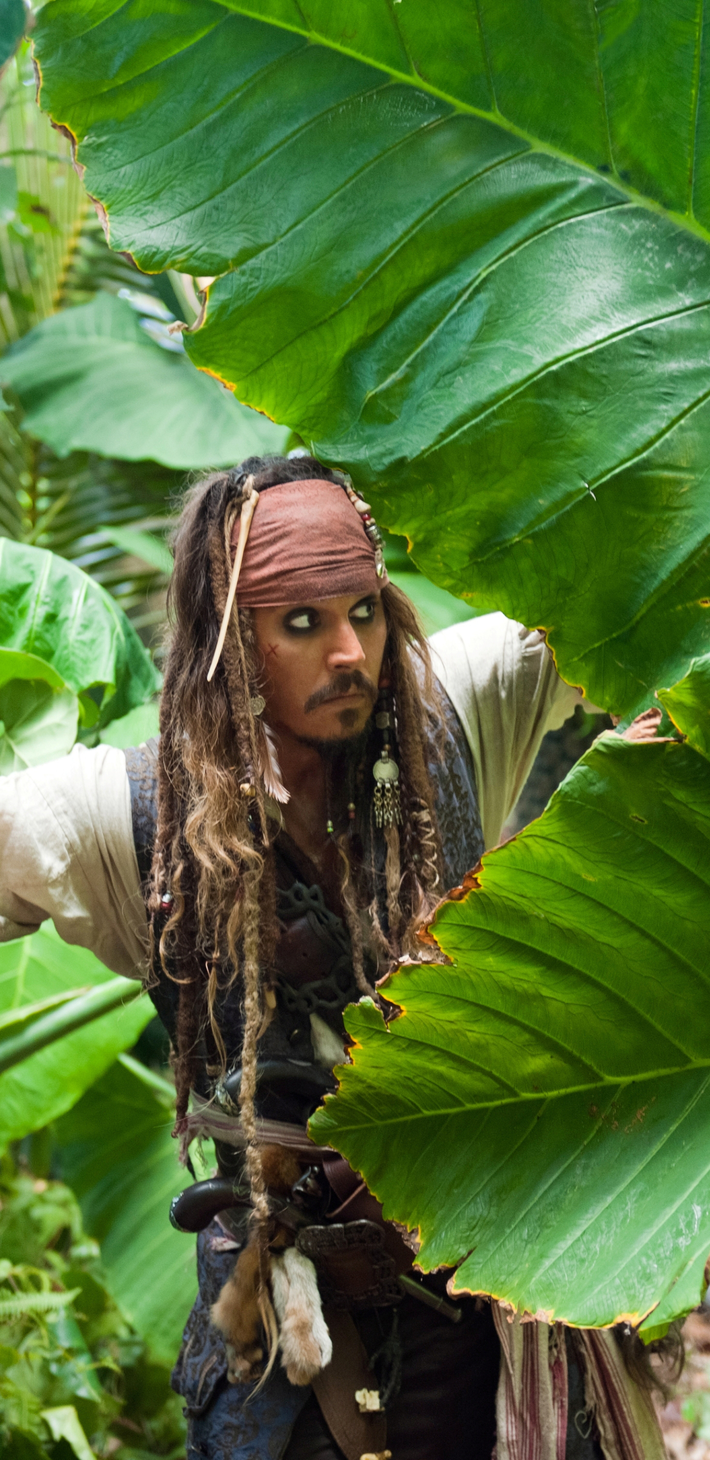 Завантажити шпалери безкоштовно Пірати Карибського Моря, Джонні Депп, Фільм, Джек Горобець, Пірати Карибського Моря: На Дивних Берегах картинка на робочий стіл ПК
