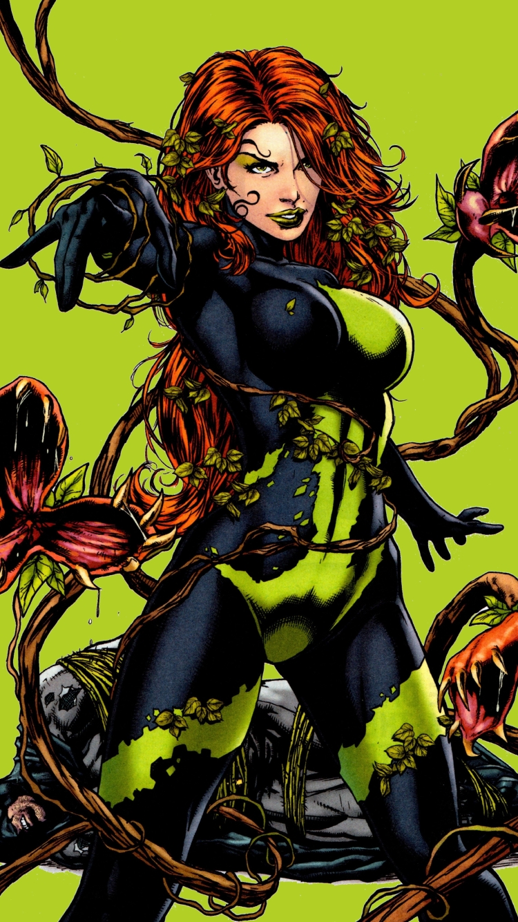 Download mobile wallpaper Comics, Poison Ivy for free.