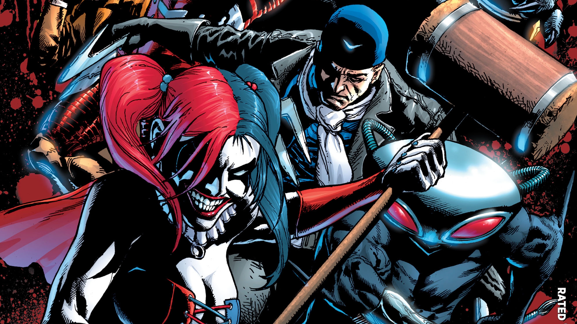 Laden Sie das Comics, The Suicide Squad-Bild kostenlos auf Ihren PC-Desktop herunter