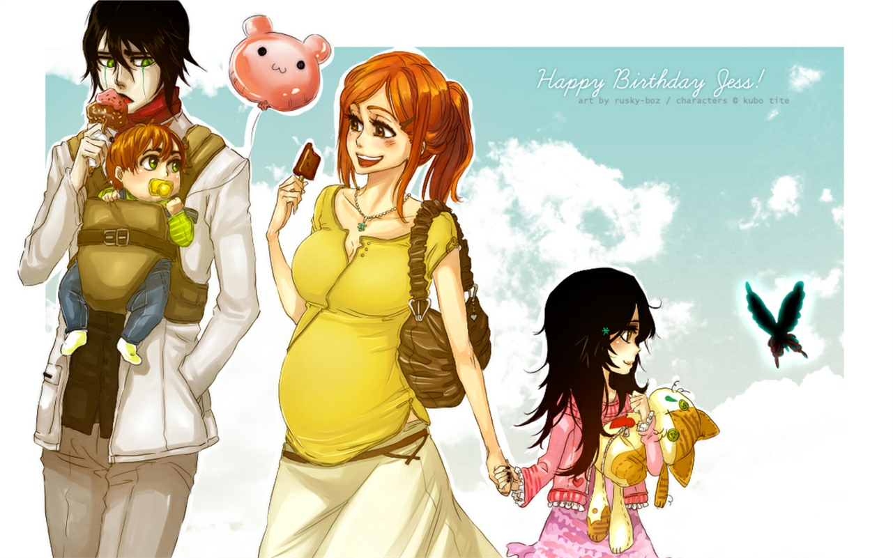 Baixar papel de parede para celular de Anime, Alvejante, Orihime Inoue, Ulquiorra Cifer gratuito.