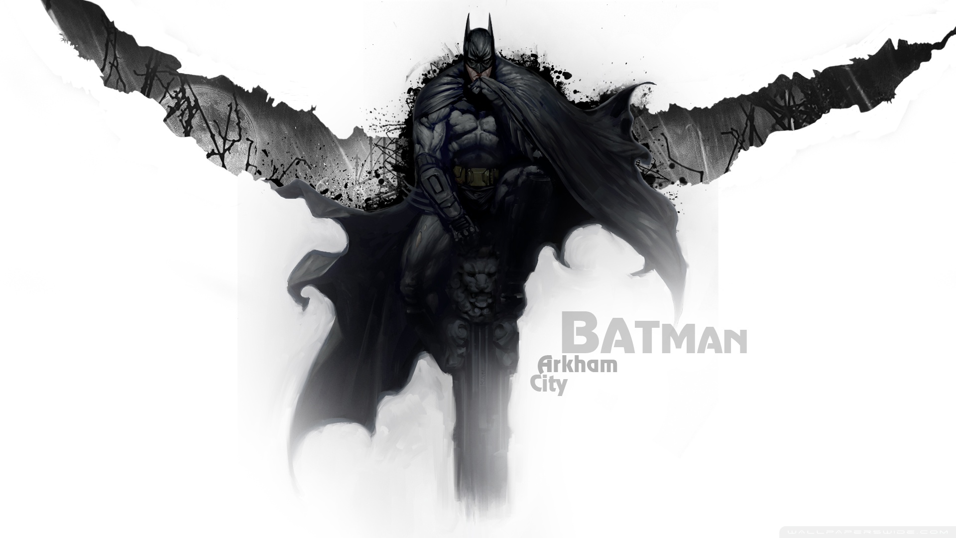 Descarga gratuita de fondo de pantalla para móvil de Batman: Arkham City, Hombre Murciélago, Videojuego.