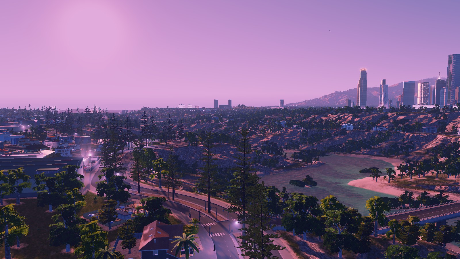 Laden Sie das Stadt, Straße, Computerspiele, Cities: Skylines-Bild kostenlos auf Ihren PC-Desktop herunter