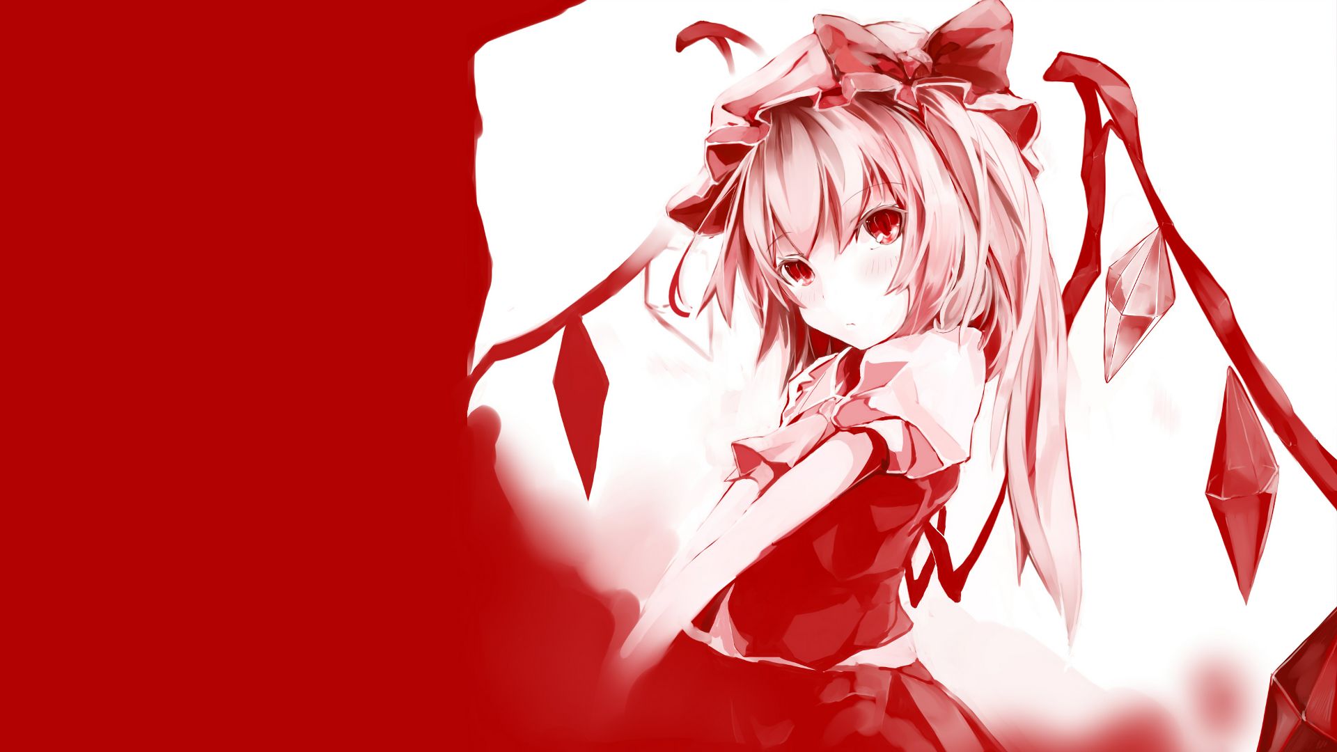 Laden Sie das Animes, Flandre Scarlet, Tuhu-Bild kostenlos auf Ihren PC-Desktop herunter