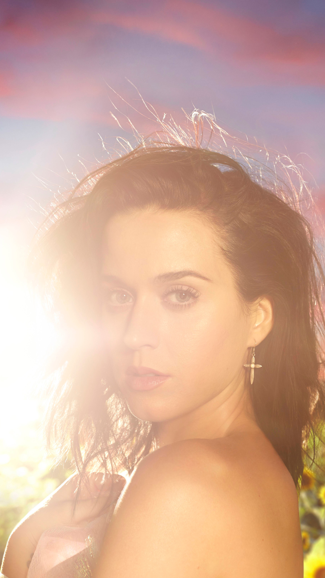 Download mobile wallpaper Music, Katy Perry, Sunflower for free.