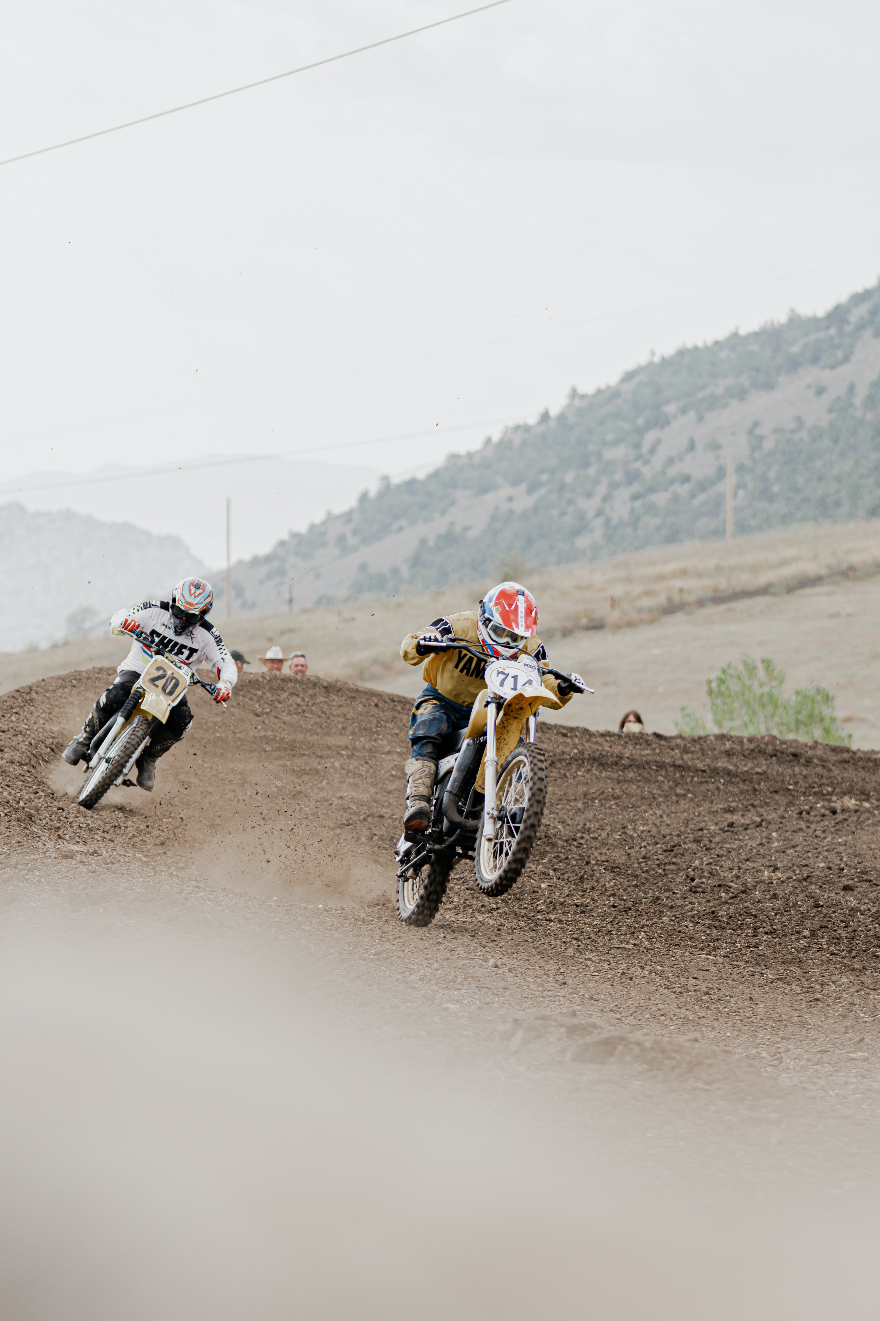 motorcycles, motorcyclist, motorcycle, bike, dust, race