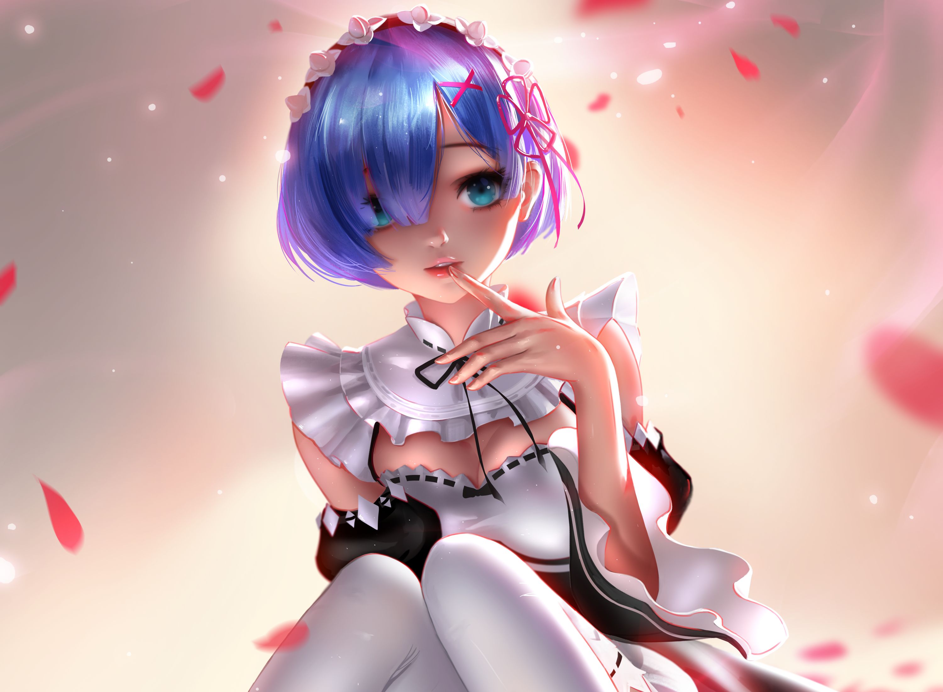 Descarga gratis la imagen Animado, Re:zero Comenzando La Vida En Otro Mundo, Rem (Re: Cero) en el escritorio de tu PC