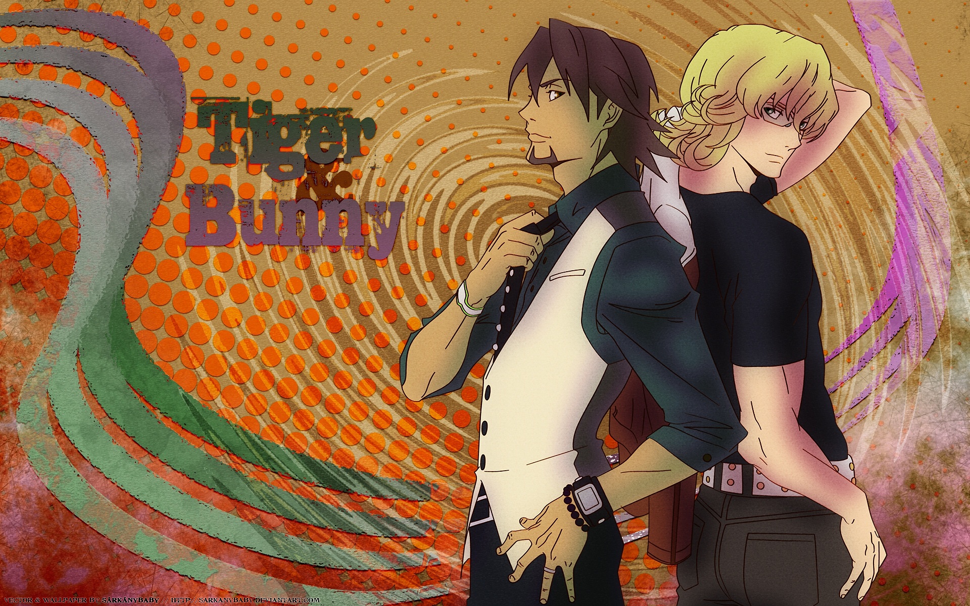 Free download wallpaper Anime, Tiger & Bunny, Barnaby Brooks Jr, Kotetsu T Kaburagi on your PC desktop