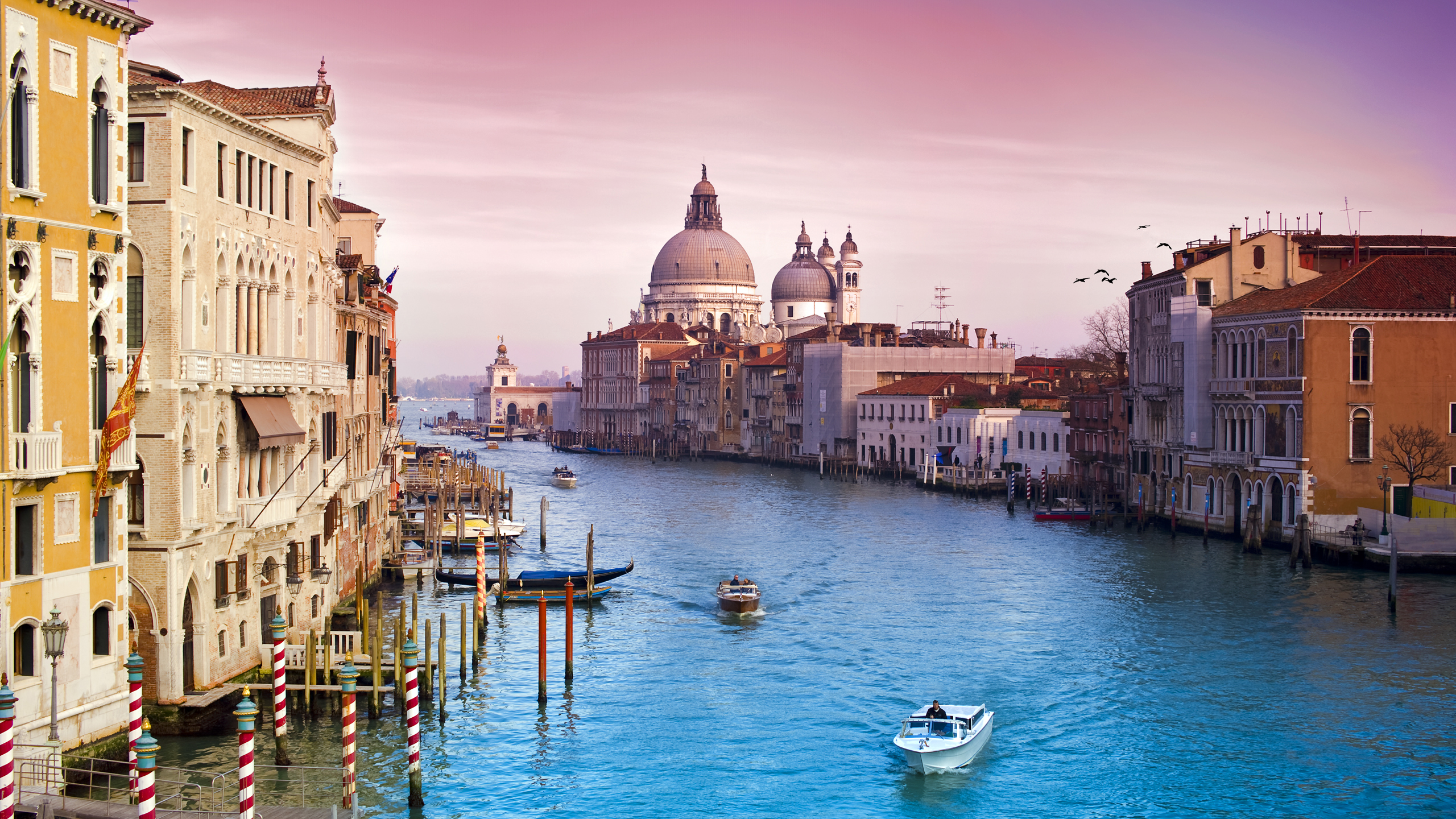 160434壁紙のダウンロードマンメイド, ヴェネツィア, 運河, ゴンドラ, イタリア, 都市-スクリーンセーバーと写真を無料で