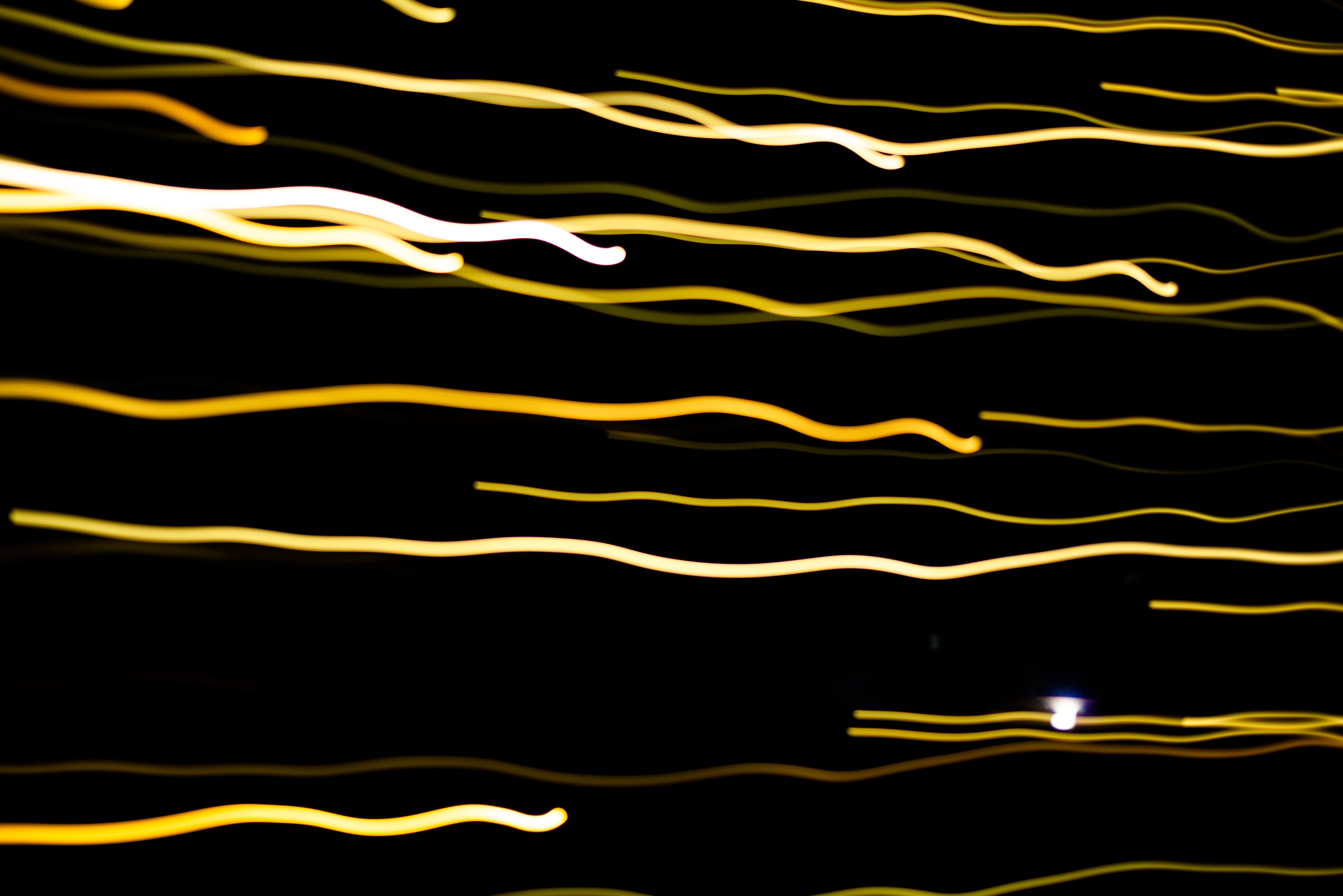 abstract, black, lines, wavy, freezelight, glow