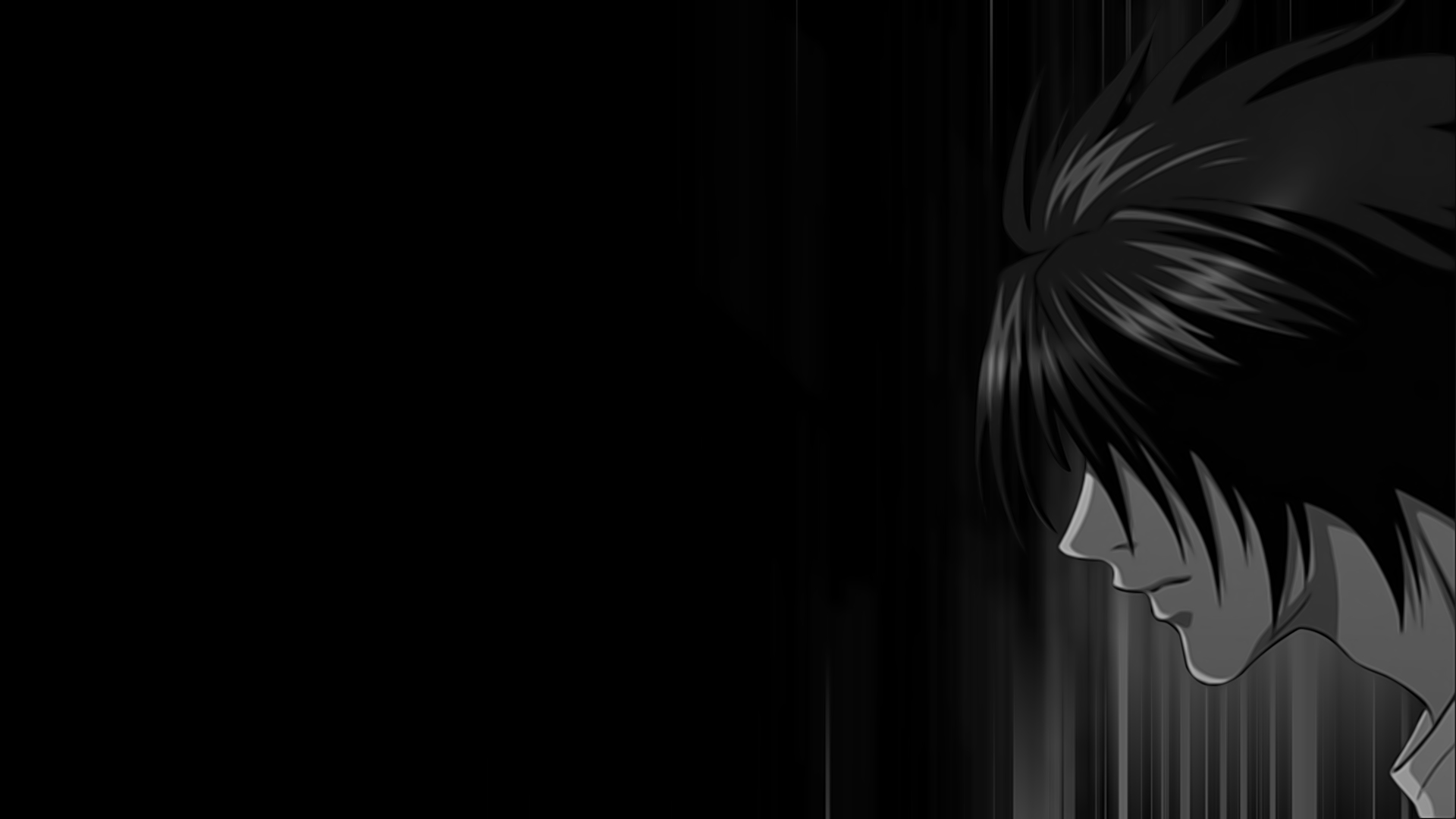 death note, anime, l (death note) Smartphone Background