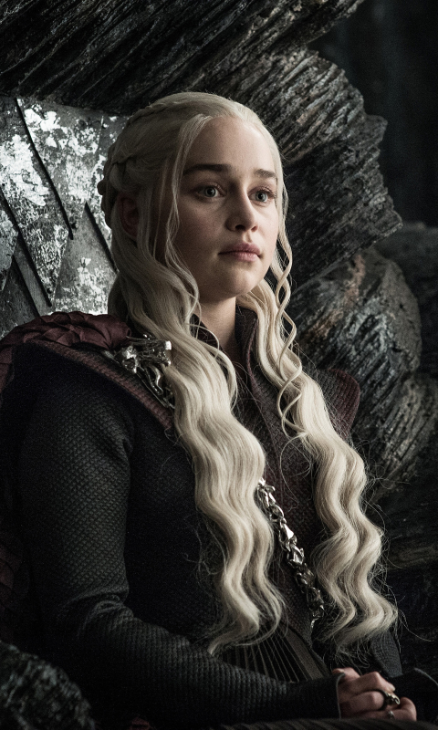 Handy-Wallpaper Fernsehserien, Game Of Thrones: Das Lied Von Eis Und Feuer, Daenerys Targaryen, Emilia Clarke kostenlos herunterladen.