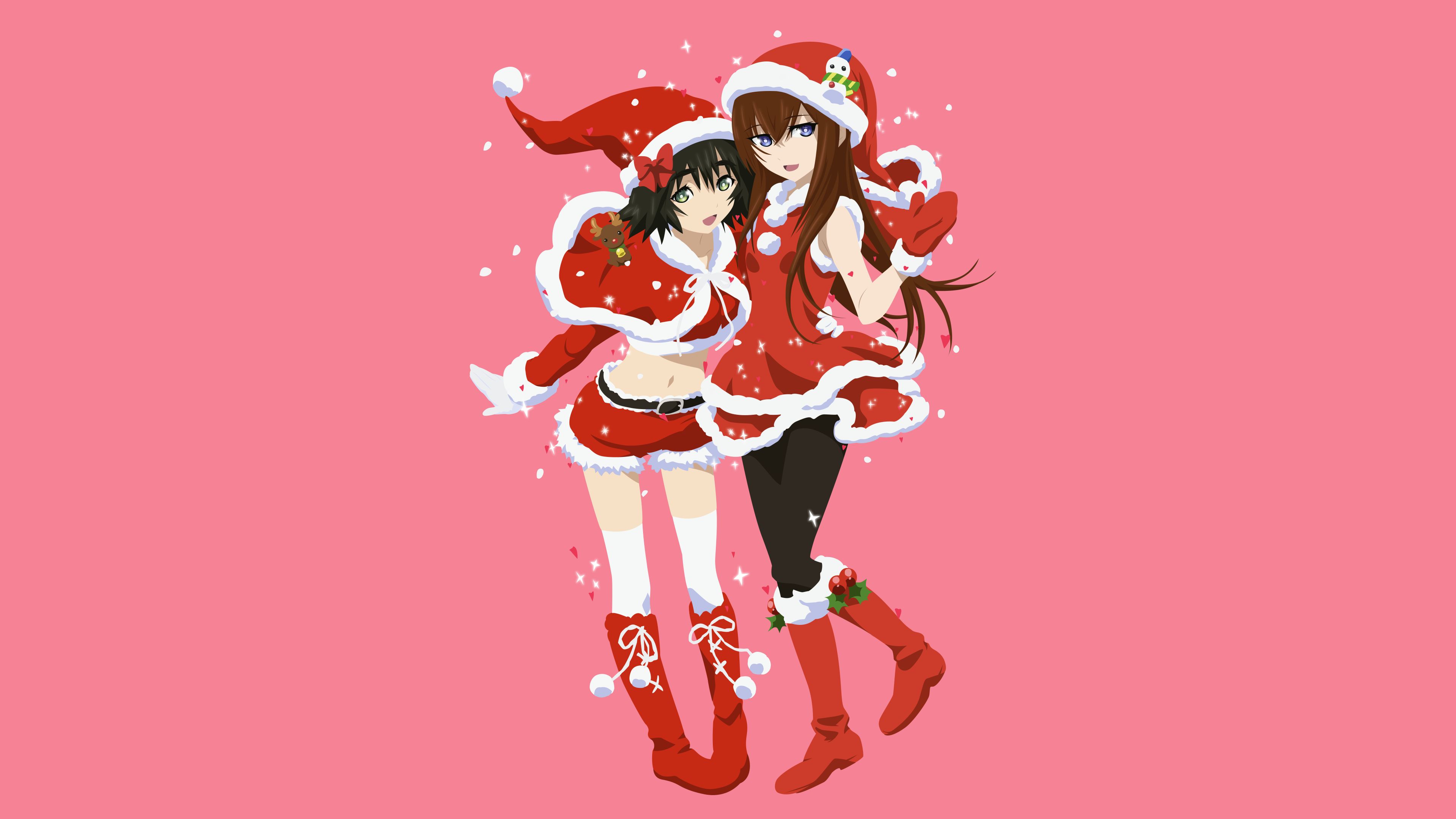 Download mobile wallpaper Anime, Steins Gate, Kurisu Makise, Mayuri Shiina for free.