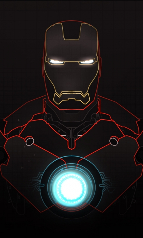 Handy-Wallpaper Iron Man, Comics kostenlos herunterladen.