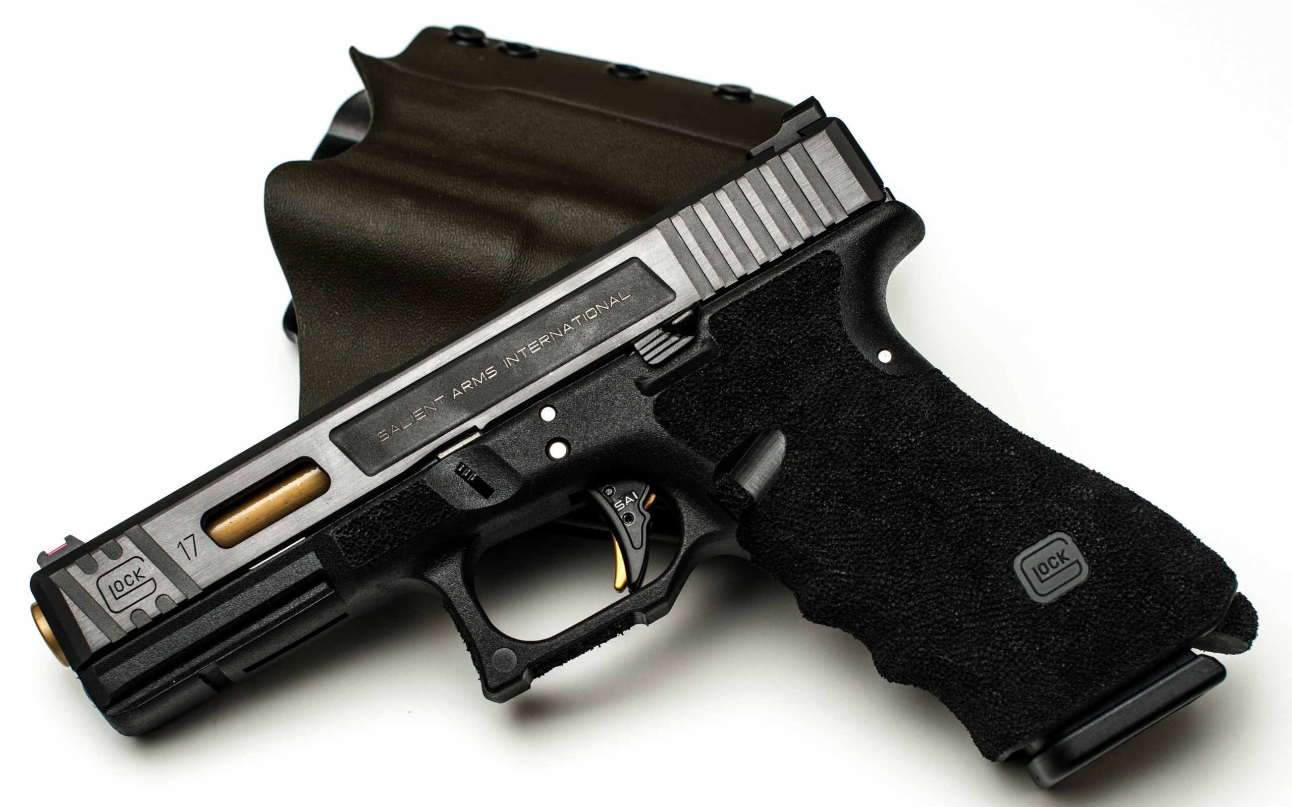 Handy-Wallpaper Waffen, Salient Arms Pistole kostenlos herunterladen.